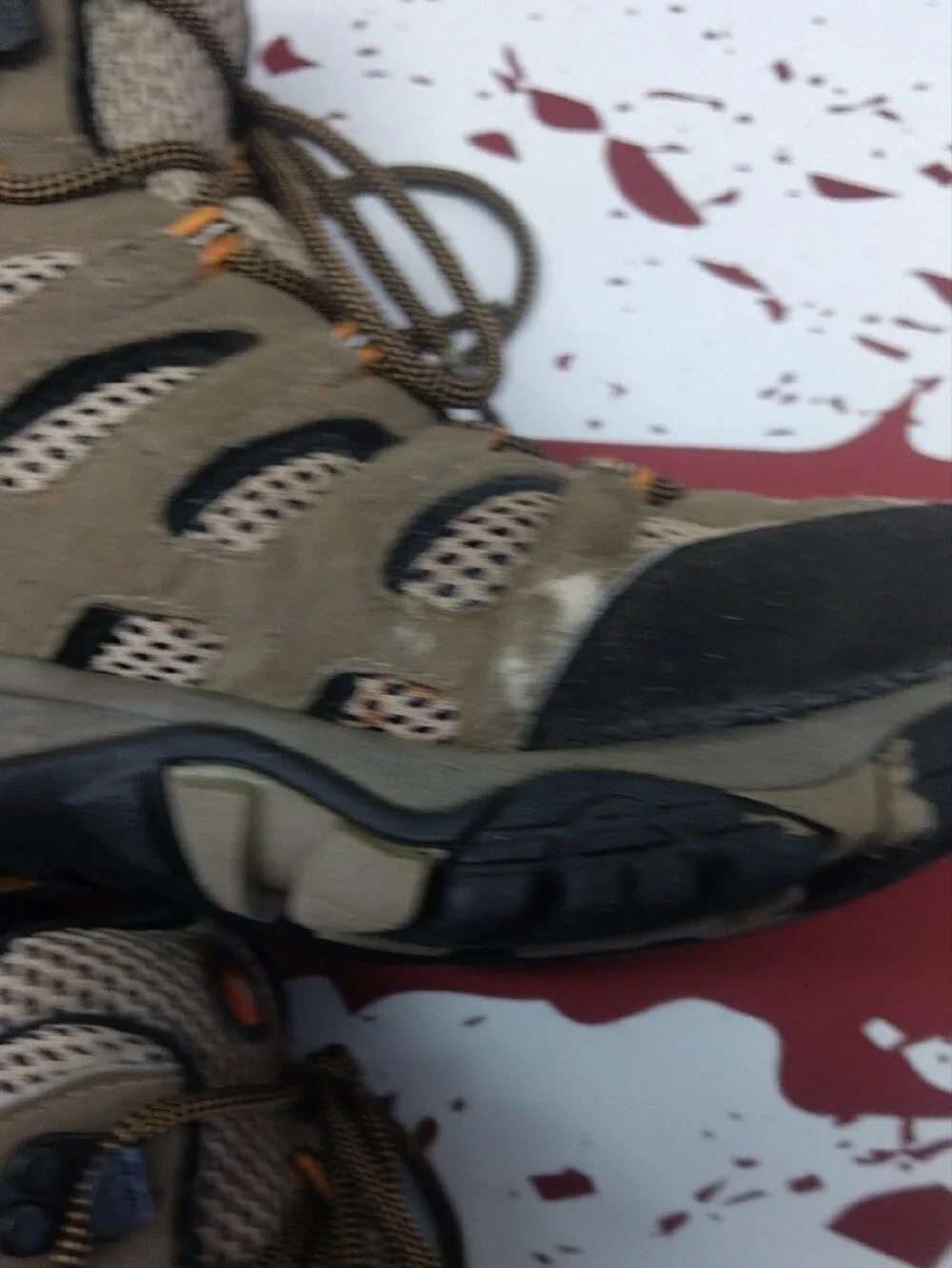 Merrell Olive and Black Trail Boots